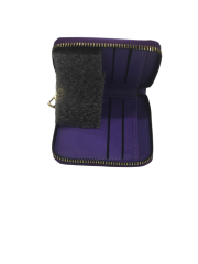 BAYAN YANDAN TAKOZLU CÜZDAN MOR