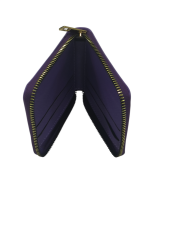 BAYAN YANDAN TAKOZLU CÜZDAN MOR