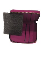 BAYAN YANDAN TAKOZLU CÜZDAN FUŞYA