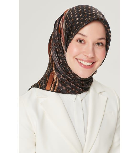 ARMİNE İPEK EŞARP NOSTALJİ 8519-01