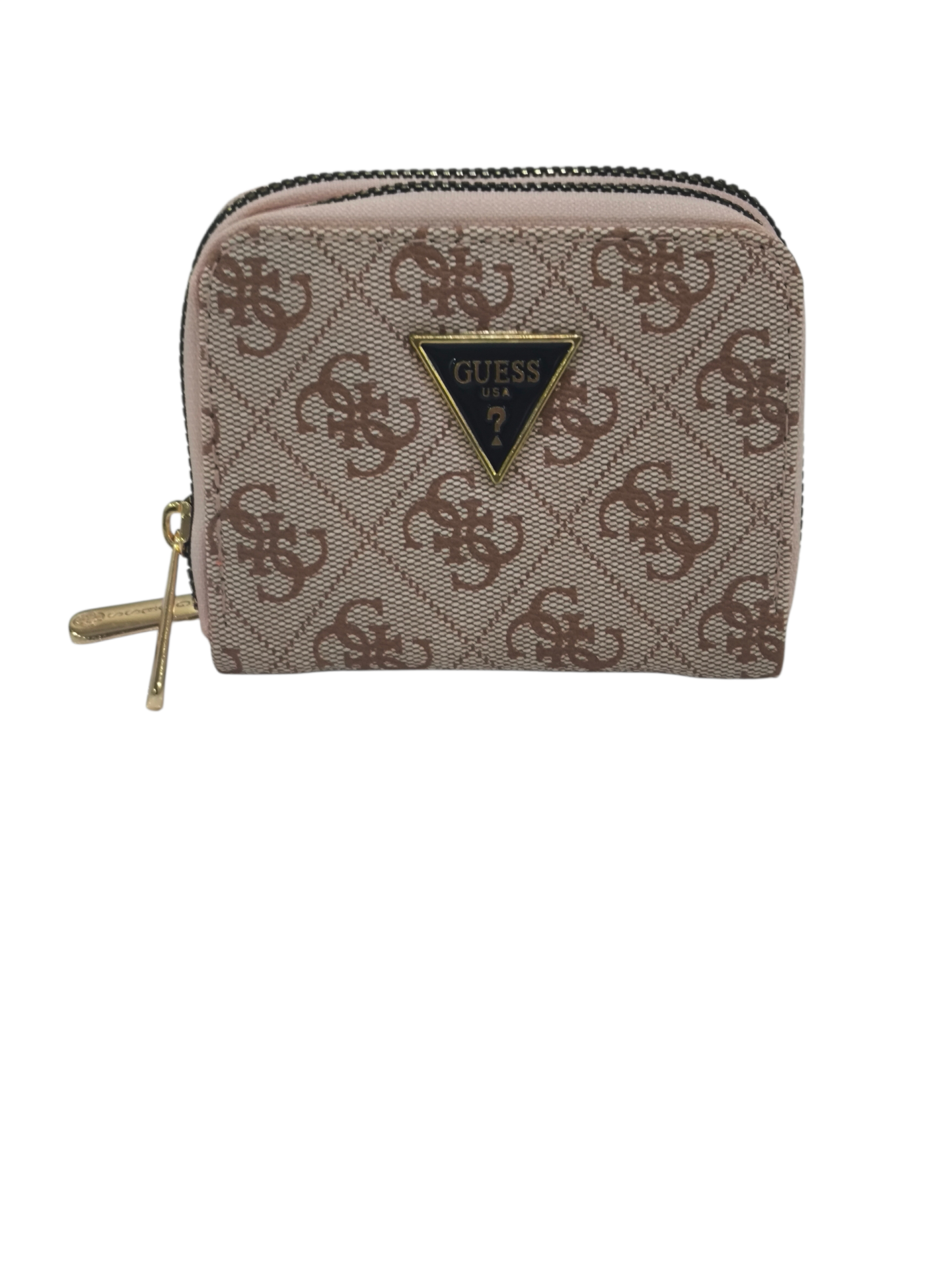 BAYAN CÜZDAN G DESEN PUDRA PEMBESİ