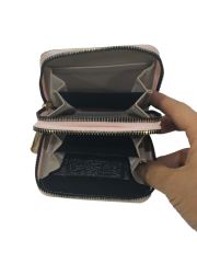 BAYAN CÜZDAN G DESEN PUDRA PEMBESİ