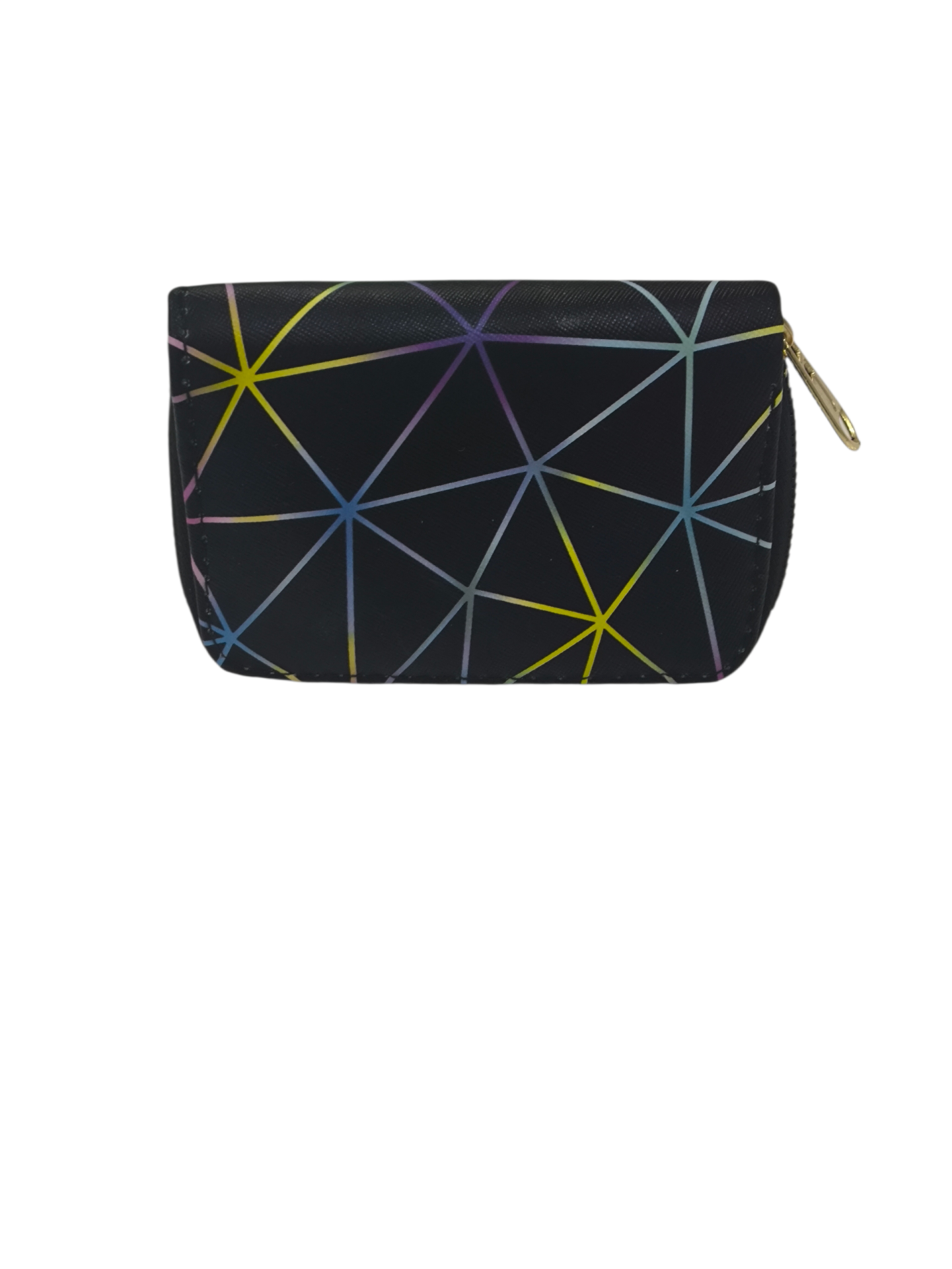 BAYAN CÜZDAN SİYAH  RENKLİ ÇİZGİLİ