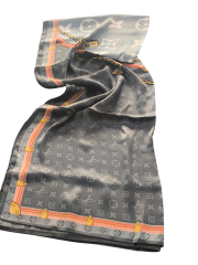 LV MODEL VUAL İPEK ŞAL ANTRASİT GRİ