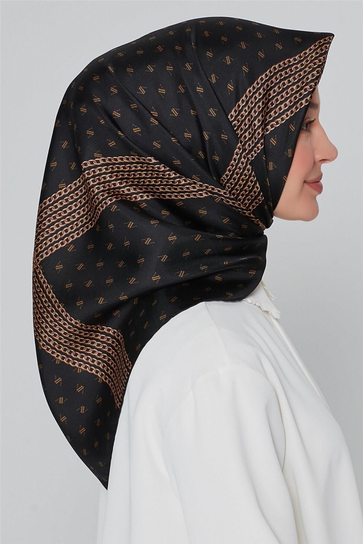 ARMİNE  İPEK EŞARP NOSTALJİ  8113-06