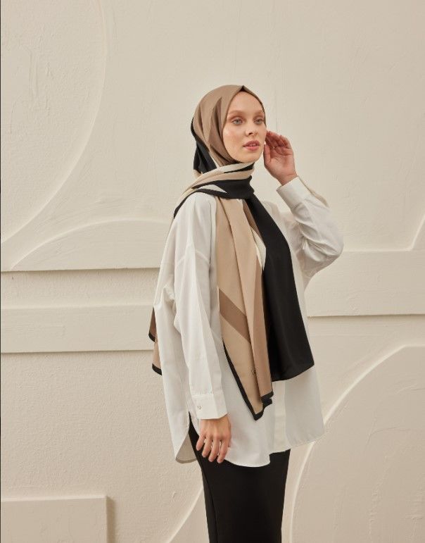 CARDİON MEDİNE İPEĞİ ŞAL BAKLAVA MODEL VİZON