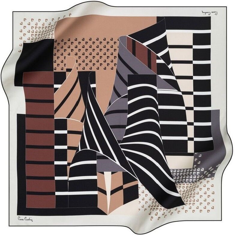 PİERRE CARDİN NOSTALJİ SURA İPEK EŞARP 8415-312