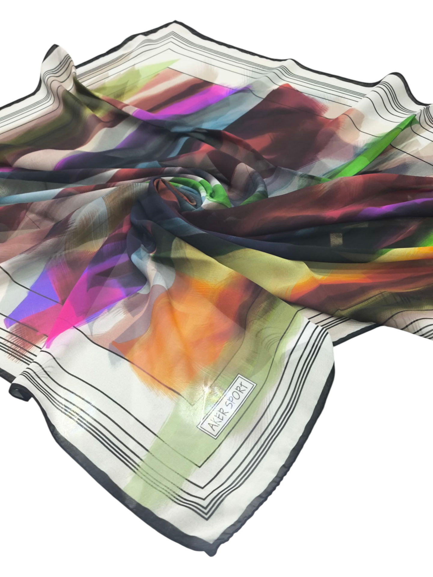 AKER SPORT ANGEL ŞİFON YAZLIK  EŞARP  7919816-912