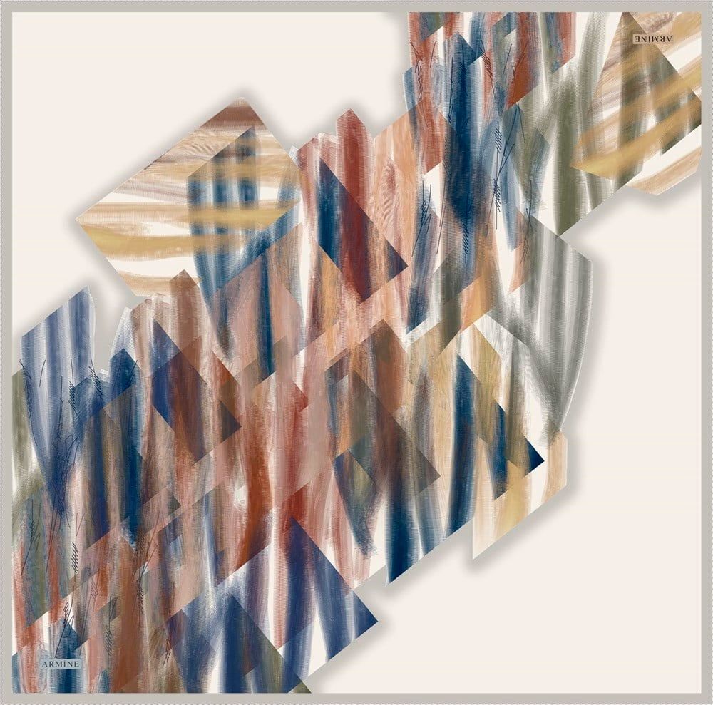 ARMİNE  İPEK EŞARP NOSTALJİ  8339-81