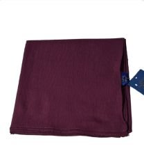 LEVİDOR PAMUK KARE CAZ EŞARP BORDO