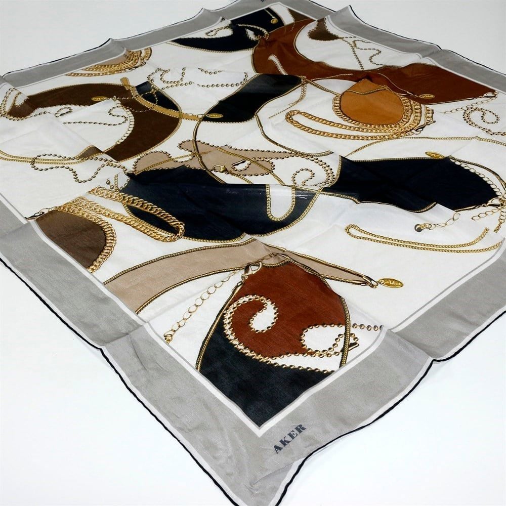 AKER SURA İPEK EŞARP 8088-313