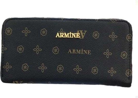 ARMİNE BAYAN ÇANTA C5 SİYAH BASKILI