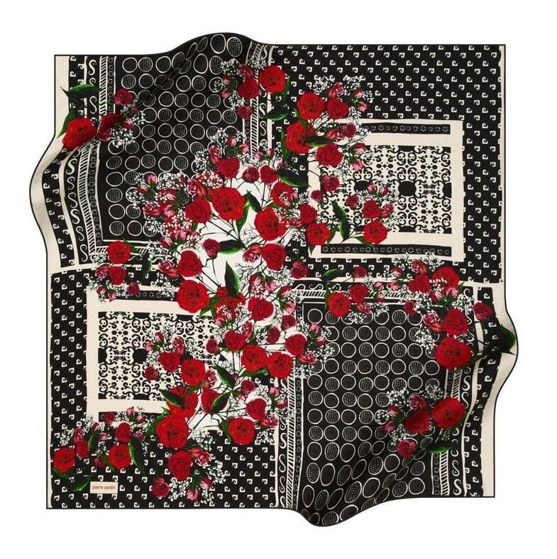 PİERRE CARDİN NOSTALJİ TİVİL İPEK EŞARP 8349-911