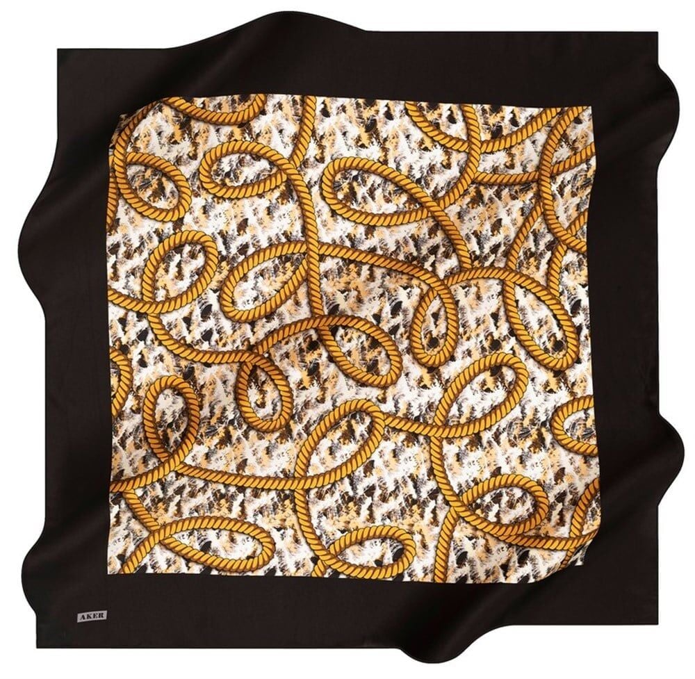 AKER NOSTALJİ SURA İPEK EŞARP 8523-311