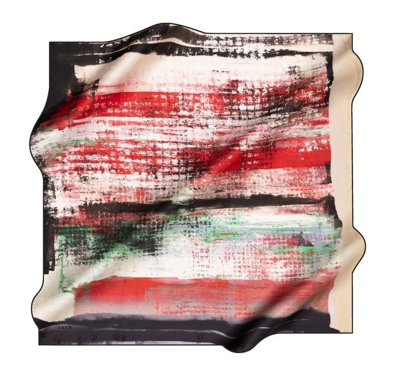 AKER SURA  İPEK EŞARP 8977-311