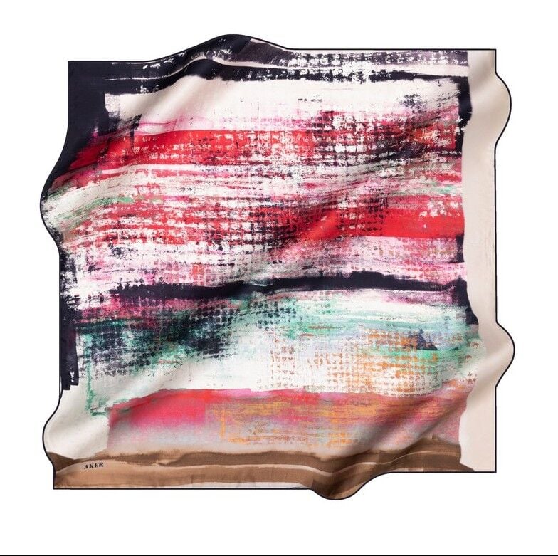 AKER SURA  İPEK EŞARP 8977-321