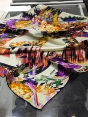 AKER NOSTALJİ SURA İPEK EŞARP 6164-311