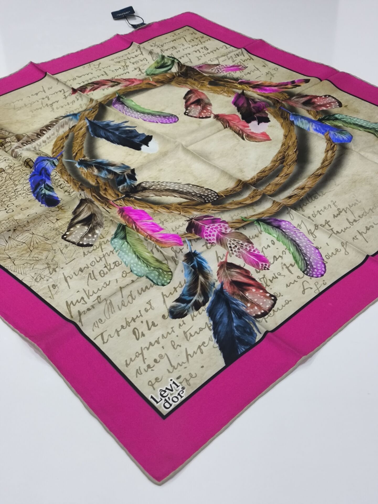 LEVİDOR TİVİL İPEK EŞARP 1012-1