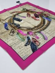 LEVİDOR TİVİL İPEK EŞARP 1012-1