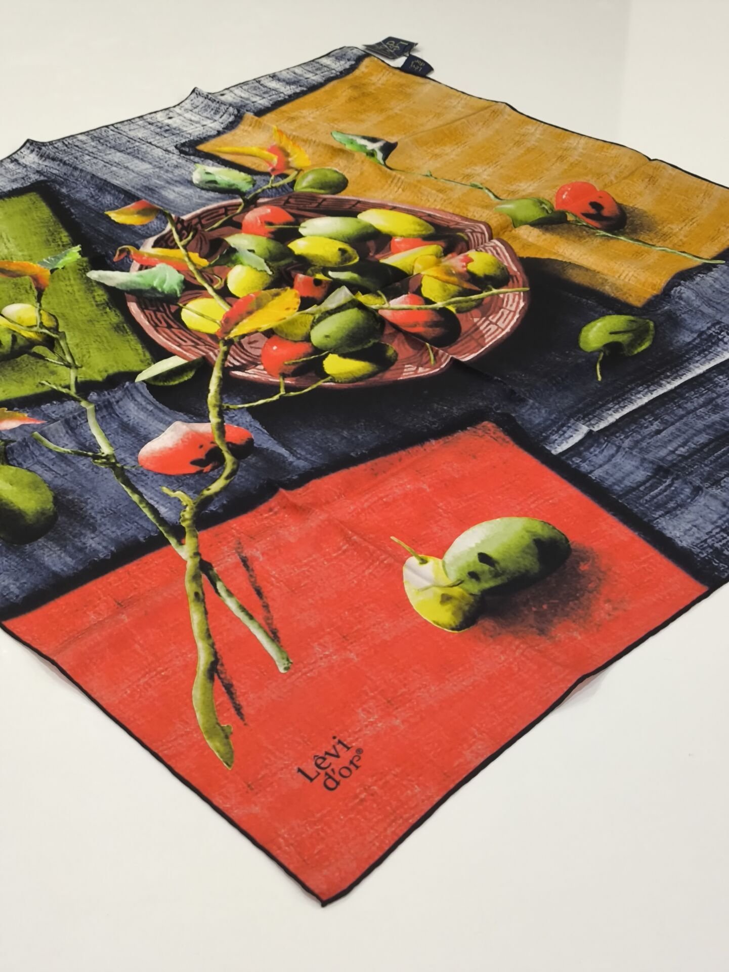 LEVİDOR TİVİL İPEK EŞARP 1010-1