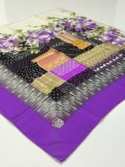 LEVİDOR TİVİL İPEK EŞARP MOR 0503-1