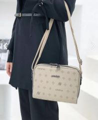 ARMİNE BAYAN ÇANTA 228 VİZON BASKILI