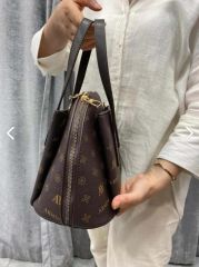 ARMİNE BAYAN ÇANTA 344 KAHVE BASKILI