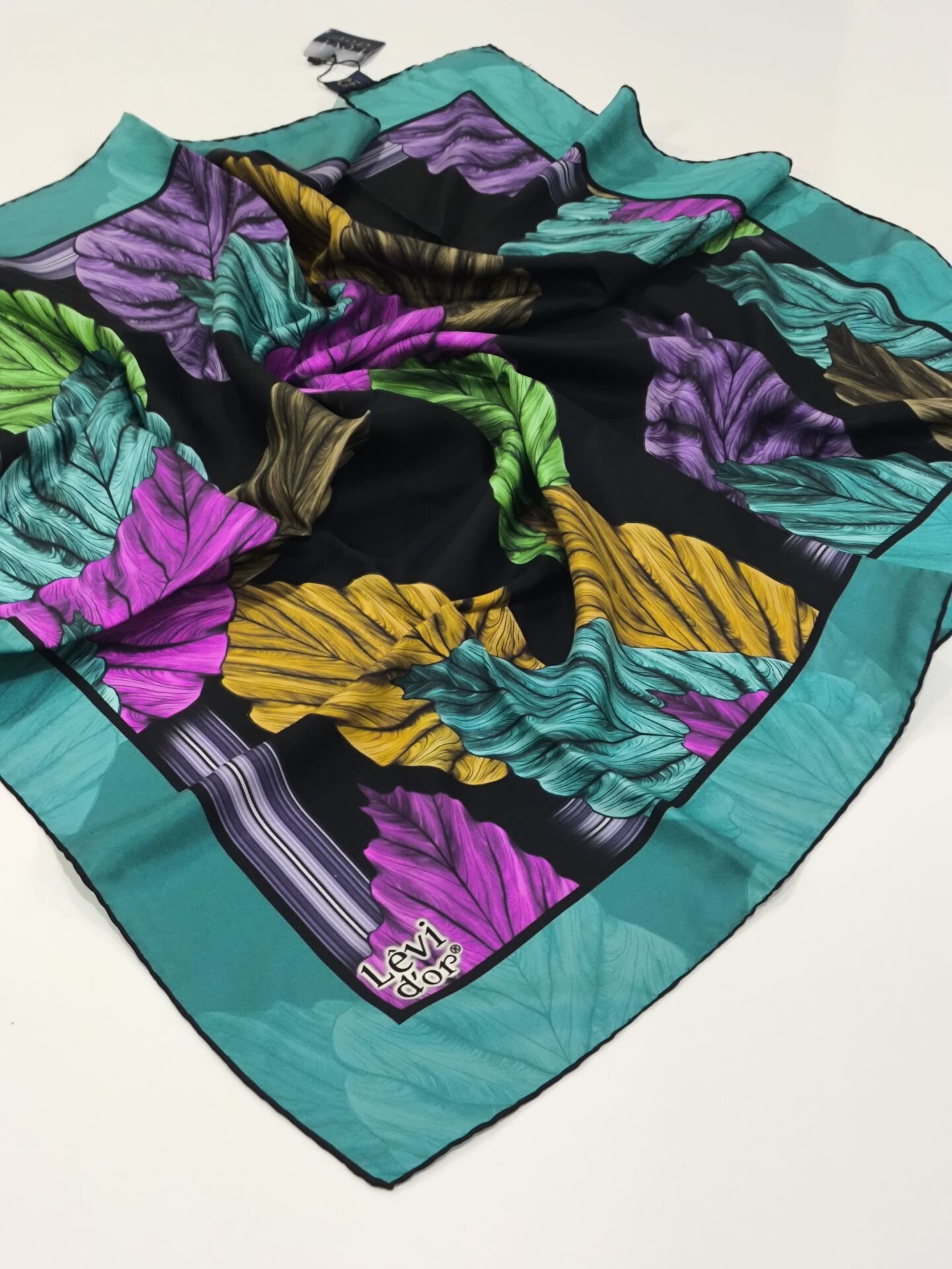 LEVİDOR TİVİL İPEK EŞARP 1016-2