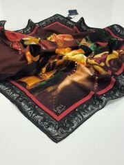 LEVİDOR TİVİL İPEK EŞARP 1017-1