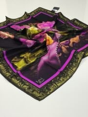 LEVİDOR TİVİL İPEK EŞARP 1017-2