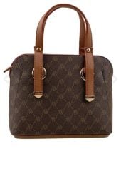 ARMİNE BAYAN ÇANTA 364 KAHVE NOKTALI