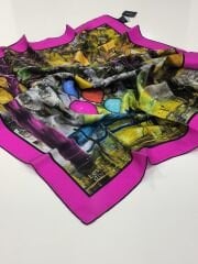 LEVİDOR TİVİL İPEK EŞARP  1018-1