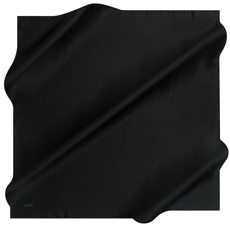 AKER TAŞLANMIŞ SURA İPEK EŞARP  7747-311 SİYAH