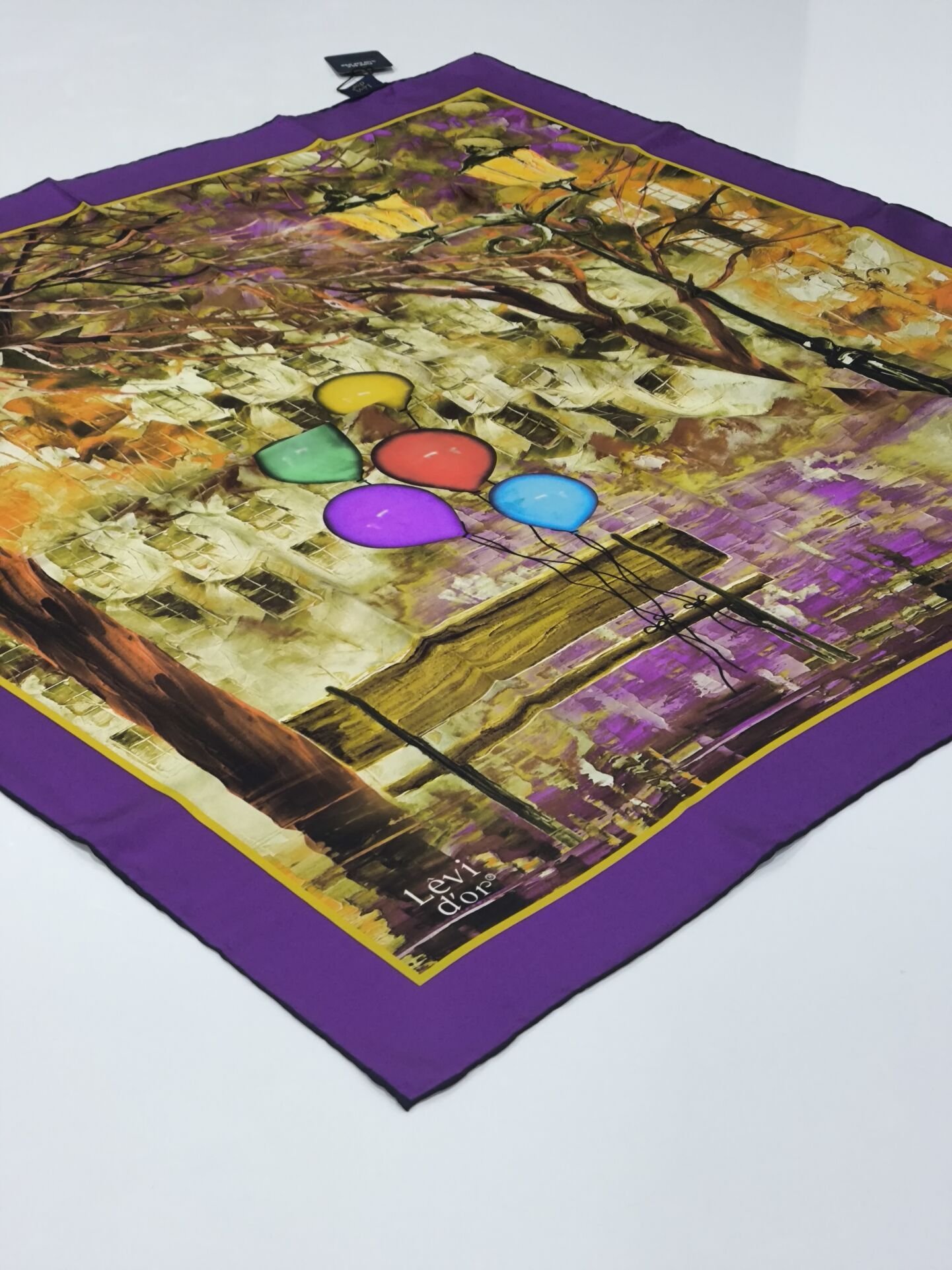 LEVİDOR TİVİL İPEK EŞARP 1018-4