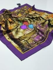 LEVİDOR TİVİL İPEK EŞARP 1018-4