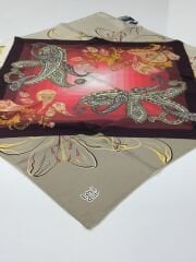 LEVİDOR TİVİL İPEK EŞARP 0491-4