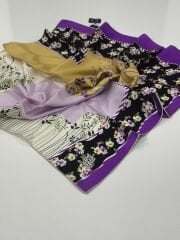 LEVİDOR TİVİL İPEK EŞARP 0507-1