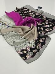 LEVİDOR TİVİL İPEK EŞARP 0507-3