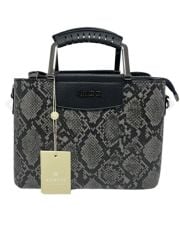 ARMİNE BAYAN ÇANTA 223 YILAN MODEL SİYAH