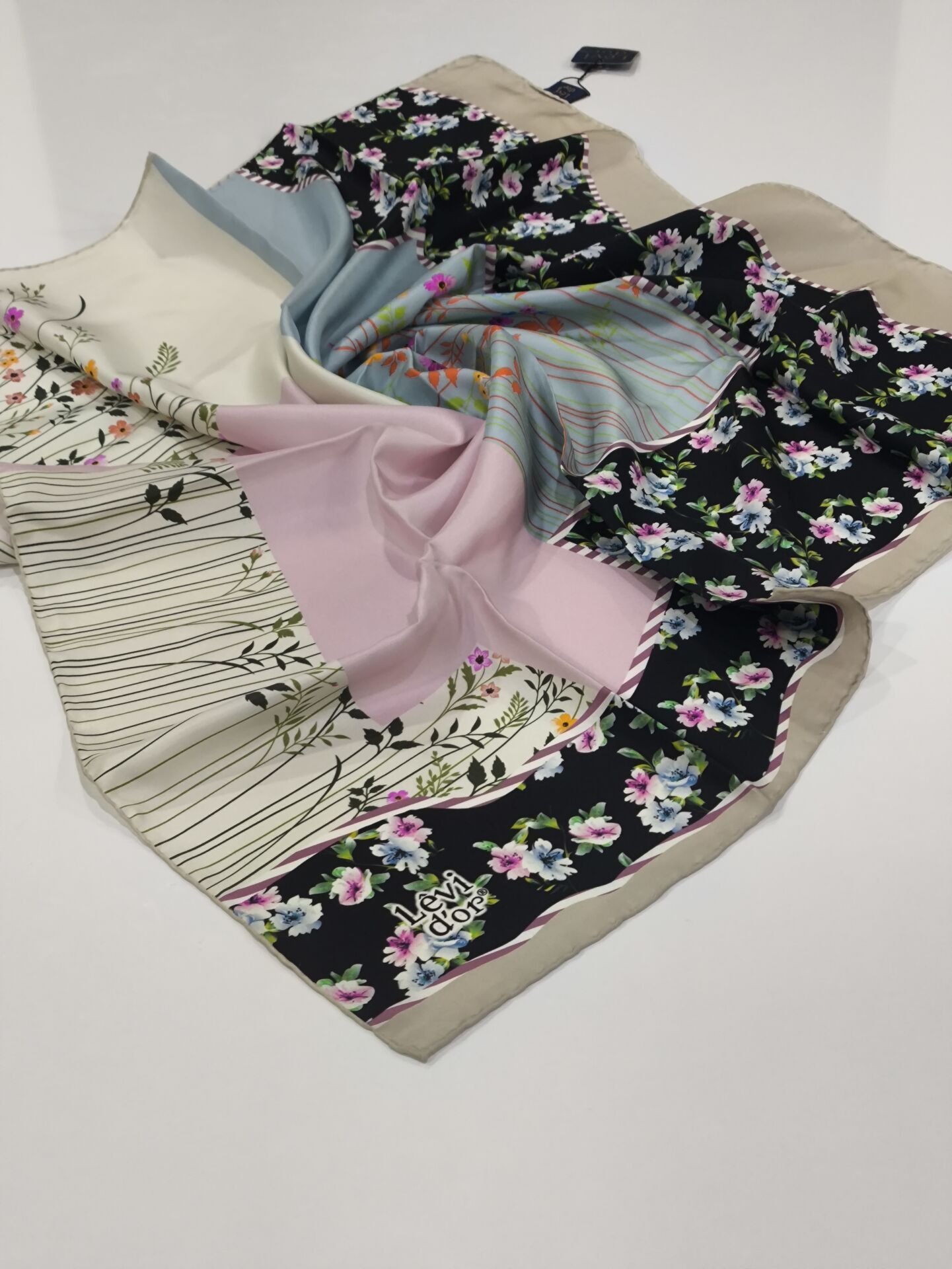 LEVİDOR TİVİL İPEK EŞARP 0507-4