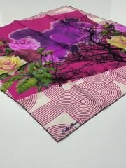 SİLKHOME TİVİL  İPEK EŞARP 2000-1