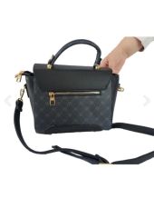 ARMİNE BAYAN ÇANTA 378 SİYAH NOKTALI