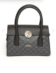 ARMİNE BAYAN ÇANTA 383 SİYAH NOKTALI