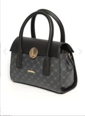 ARMİNE BAYAN ÇANTA 383 SİYAH NOKTALI