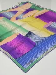 SİLKHOME TİVİL  İPEK EŞARP MİNT SAKS 2003-2