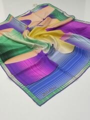 SİLKHOME TİVİL  İPEK EŞARP MİNT SAKS 2003-2