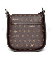 ARMİNE BAYAN ÇANTA 139 KAHVE BASKILI