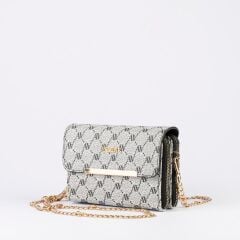 ARMİNE BAYAN ÇANTA 381 GRİ NOKTALI