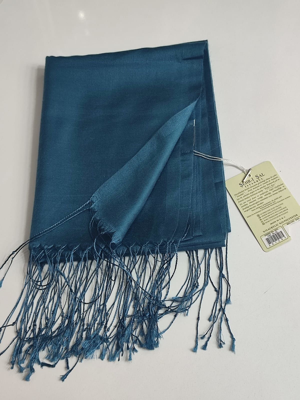 MELODİ ŞAL 3472-83 PETROL MAVİ