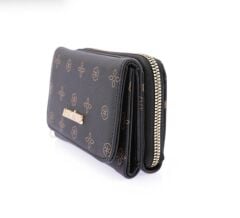 ARMİNE BAYAN ÇANTA C11 SİYAH BASKILI